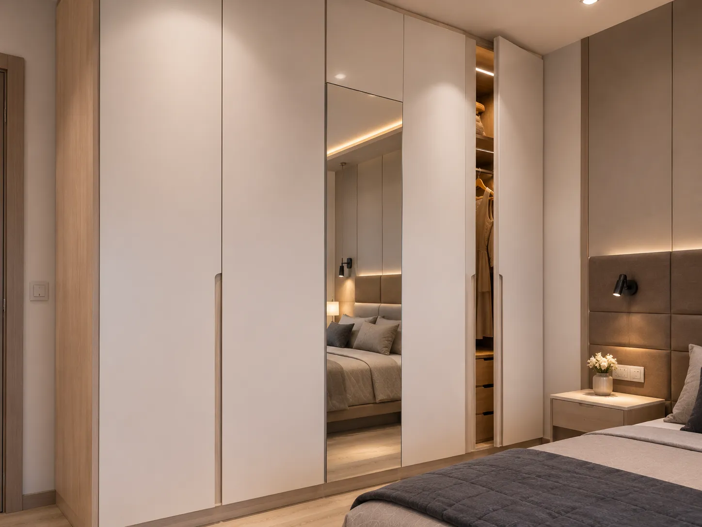 bedroom cupboard interiors in chennai